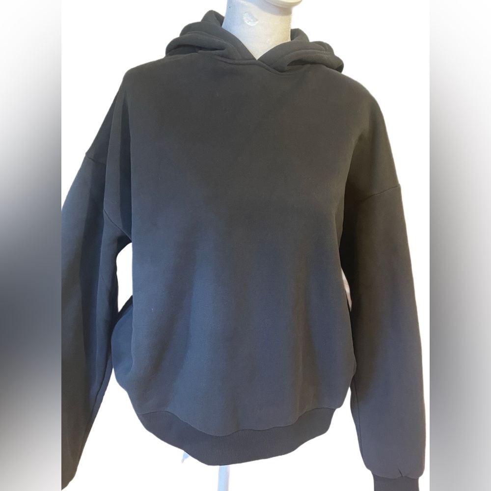 Edikted Dark Gray Bow Hoodie